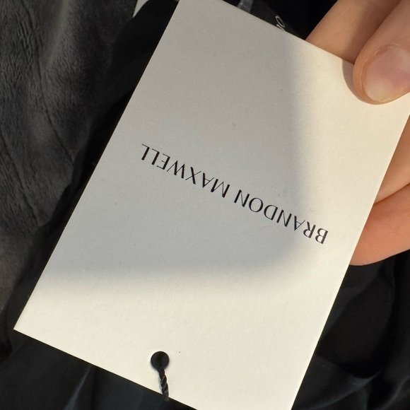 BRANDON MAXWELL $1395 Raina Mini Scarf Neck Draped 100% Silk LBD Dress NWT - Picture 14 of 16